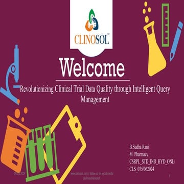 Revolutionizing Clinical Trial Data Quality through Intelligent Query Management