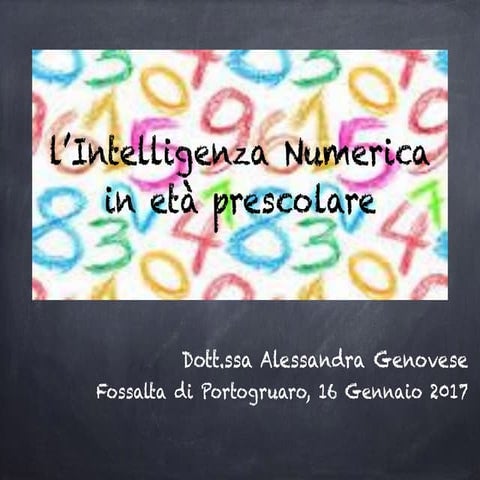 Intelligenza numerica