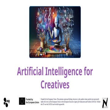 inteligencia artificial para los creativos