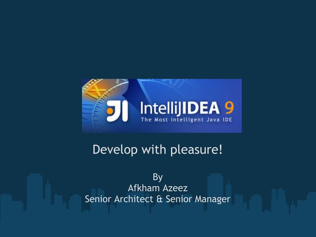 Intelli J IDEA