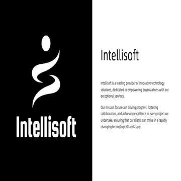 Intellisoft: Leading Innovation in Technology Solutions | PDF