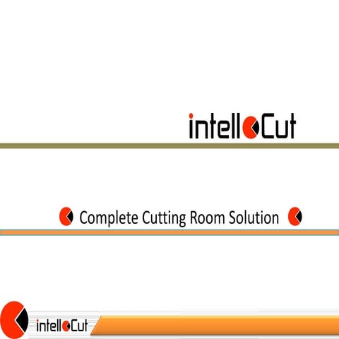 intellocut : Software that saves upto 10% fabric | PPT