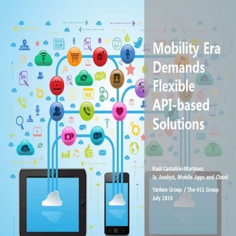 Mobility Era Demands Flexible API-based Solutions