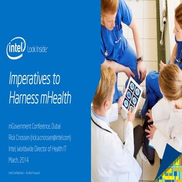 Intel mHealth Imperatives