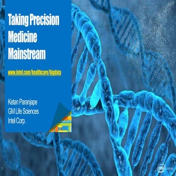 Intel precision medicine apr 2015