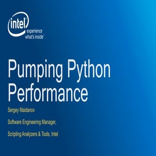 Denis Nagorny - Pumping Python Perf...