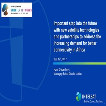 Intelsat presentation futuresat
