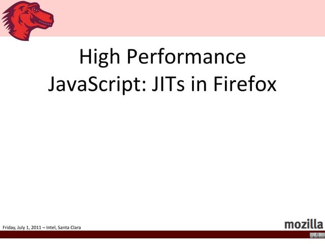 Intel JIT Talk