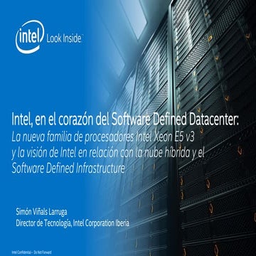 Intel xeon e5v3 y sdi