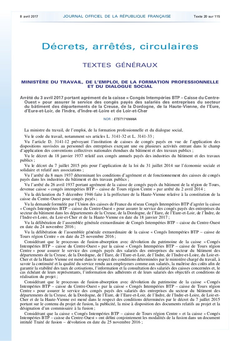 Congés Intempéries Btp Caisse De La Région Méditerranée