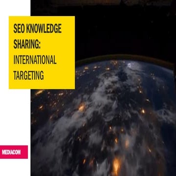 intenranional SEO Best practices 