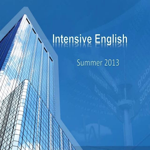Outline of Intensive Reading Course for College STudents | PDF