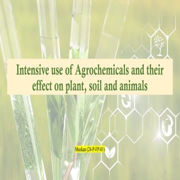 Intensive use of Agrochemicals in agri.pptx