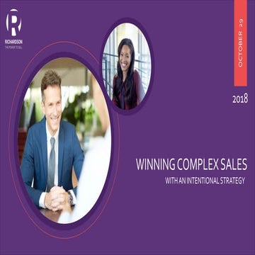 Winning Complex Sales With an Intentional Strategy
