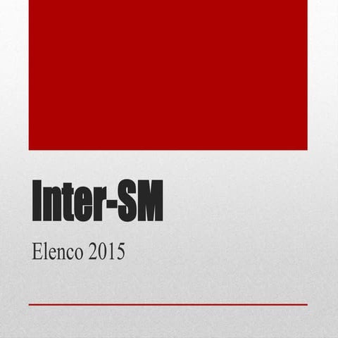 Elenco do Inter-SM 2015