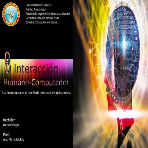 Interacción humano computador