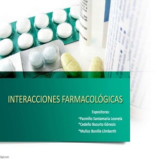 Interacciones farmaco-alimento