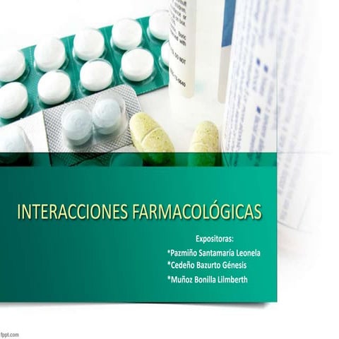 Interacciones farmaco-alimento