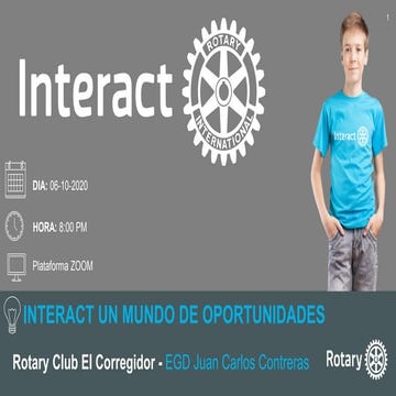 Interact un Mundo de Oportunidades 2020