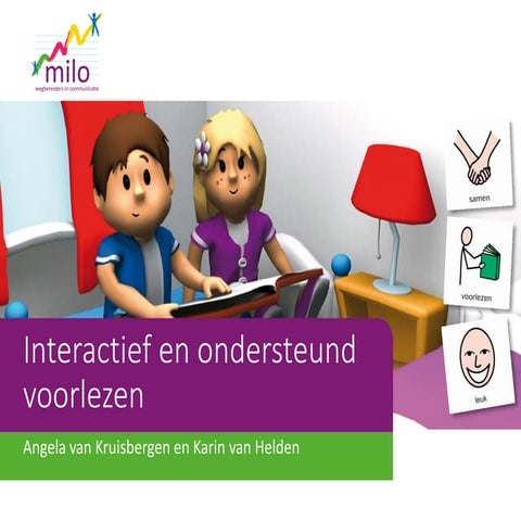 Interactief en ondersteund voorlezen | Symposium 15 maart 2018