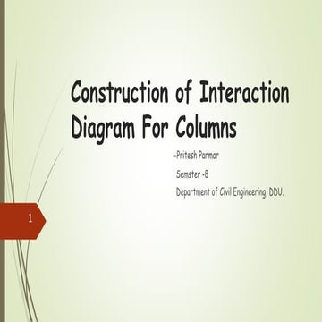 Column Interaction Diagram construction | PPT
