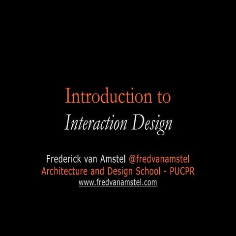 Introduction to Interaction Design | PDF | Smartphones | Consumer ...