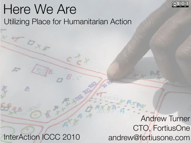 Humanitarian Mapping - Interaction ICCC