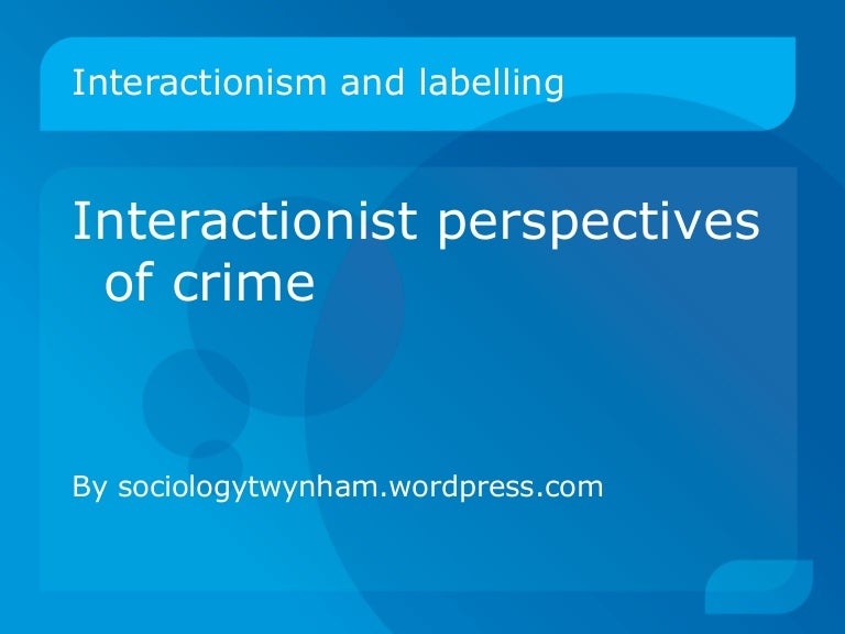 interactionist perspective