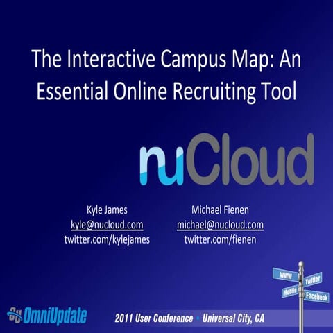 The Interactive Campus Map: An Essential Online Recruiting Tool