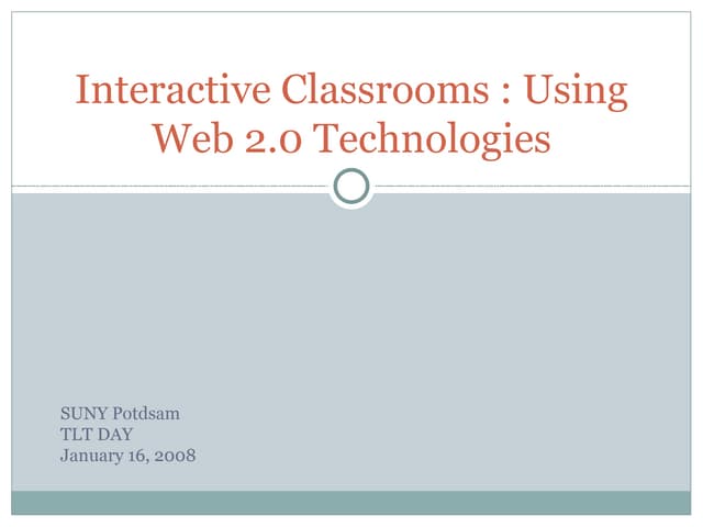 Interactive Classrooms