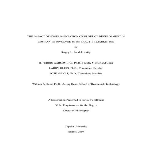 Interactive Marketing