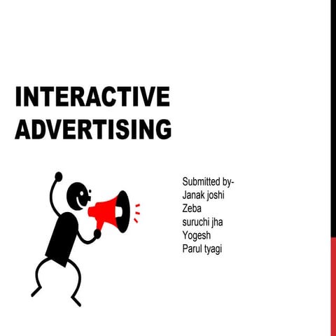 Interactive advertising