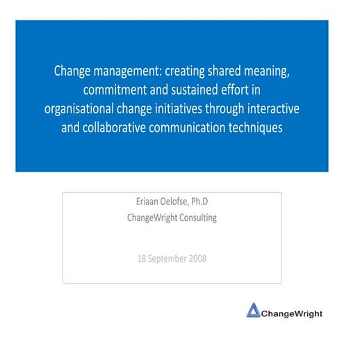 Interactive &amp; Collaborative Communication V002