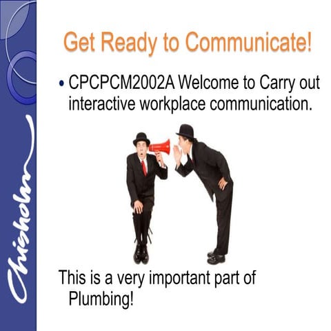 Interactive communication powerpoint