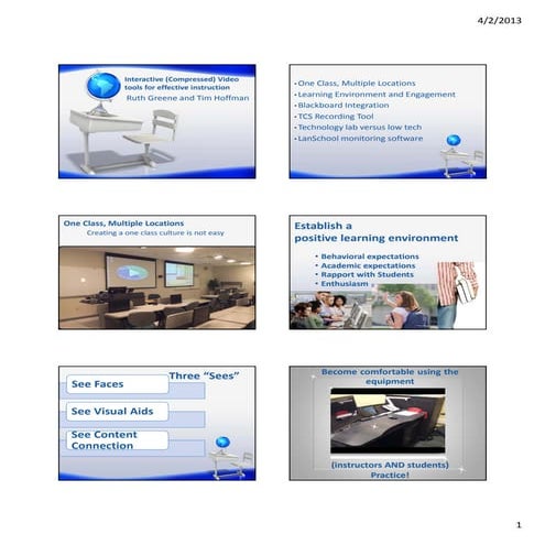 Interactive (compressed) video new horizons 2013 (nh13)
