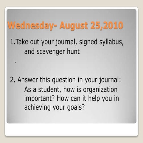 Interactive Journal PPTX