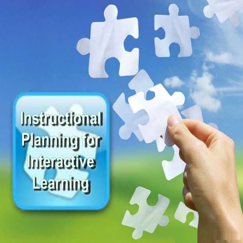 Faculty Training - Lesson Planning for Interactive Learning 