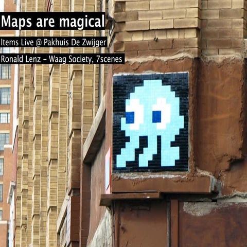 Interactive Maps @ Items Live   Pd Z