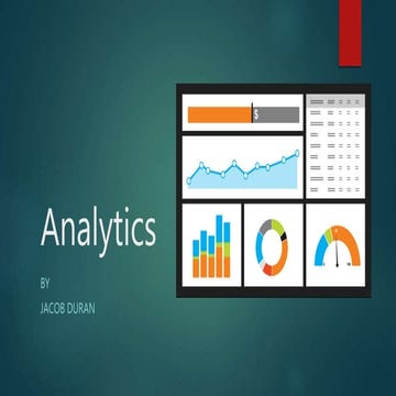 Interactive media analytics presentation
