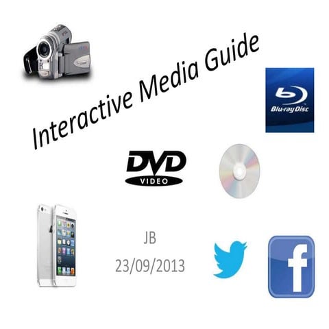 Interactive media guide