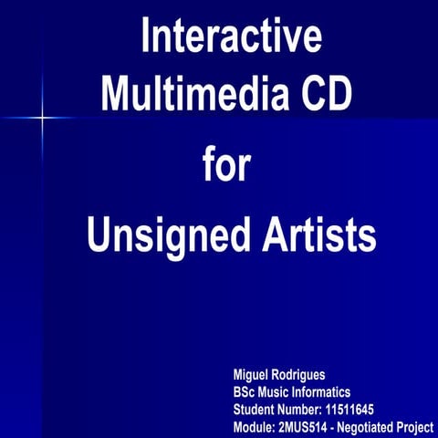 Interactive Multimedia Cd