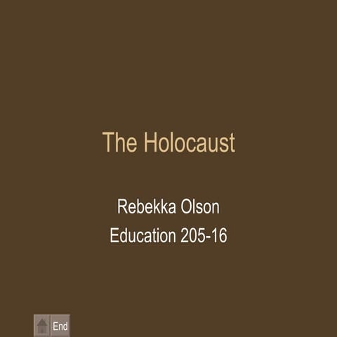 Holocaust Interactive Power Point