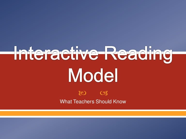 Interactive Reading Model