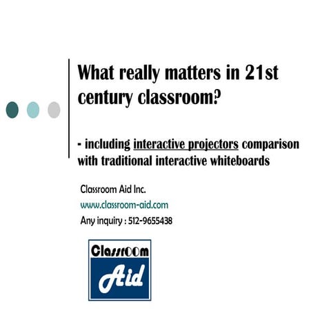 What really matters in 21st century classroom