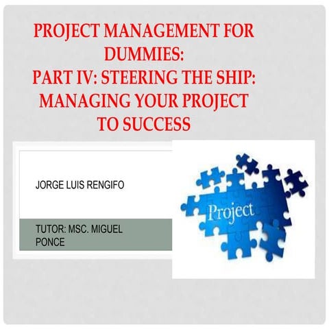 Interactive work: Project management for dummies