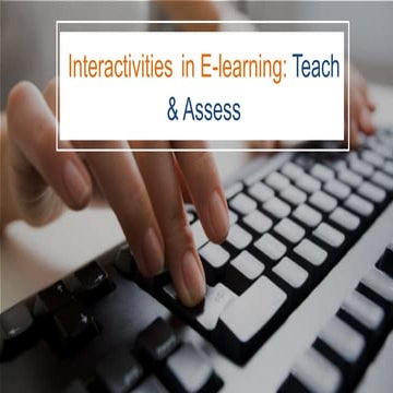 Approaches to Build Interactive Learning