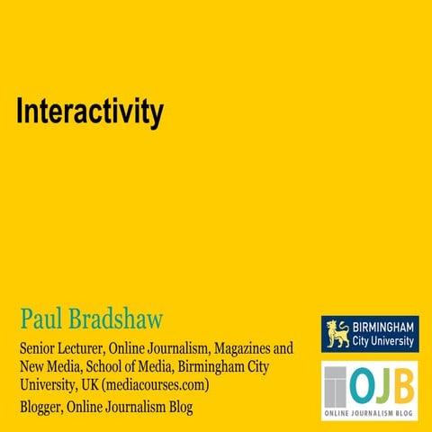 Interactivity | PPT
