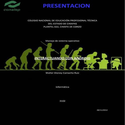 Interactuando con android