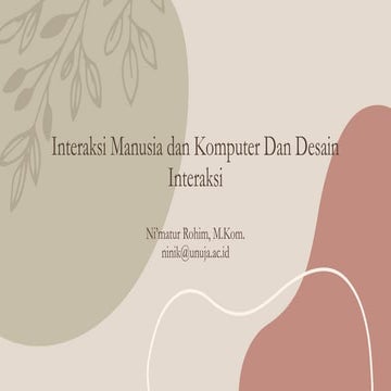Comprehensive Guide to Human-Computer Interaction and Interaction ...