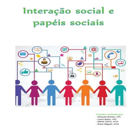 Interação social e papéis sociais | DOCX